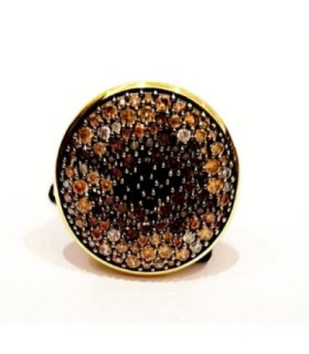 Anillo Splash Pavé Bohemme - 7SPL2501R17