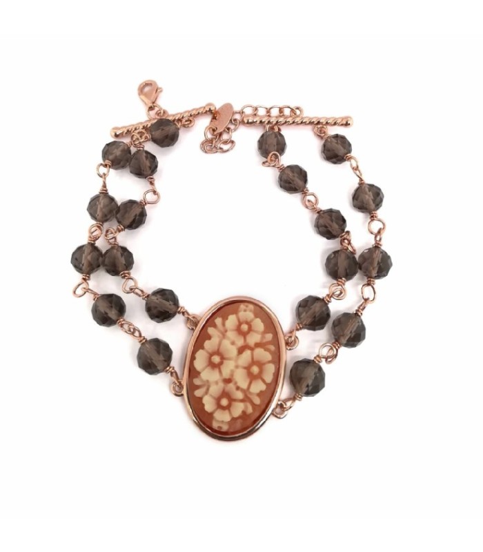 Brazalete Sagrado Flores - BCK141N-R03