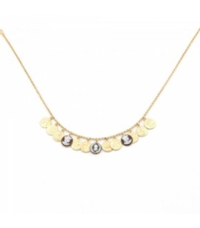 Collar Cameo Monedas - C133-G02