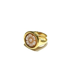 Sortija Flor - A21SR-G03