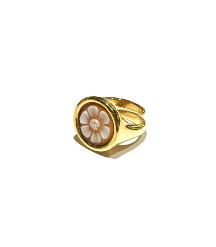 Sortija Flor - A21SR-G03