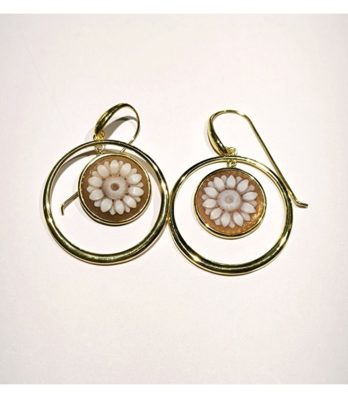 Pendientes Flor - O96-G02