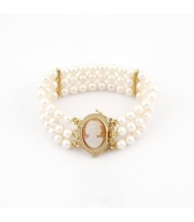 Pulsera Perlas&Dama - B959-G01