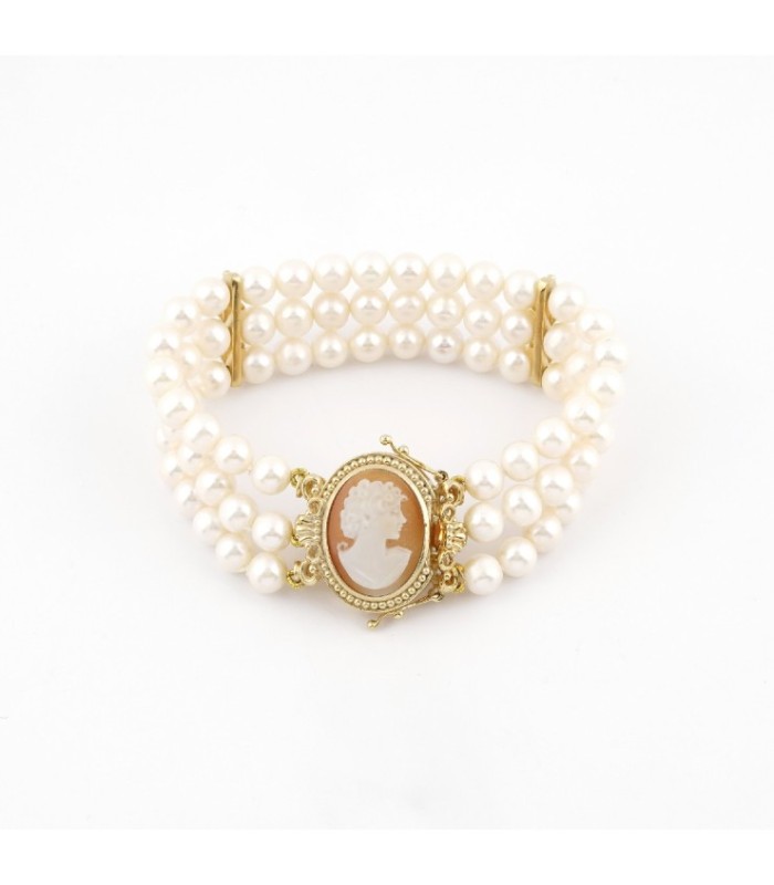 Pulsera Perlas&Dama - B959-G01