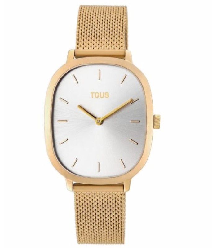 RELOJ ANALÓGICO HERITAGE DE ACERO IP DORADO - 900350400