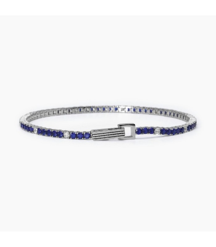 Pulsera Tennis Azul - 533701-S