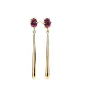 PENDIENTES CAMPANILLA AMATISTA - 00513892
