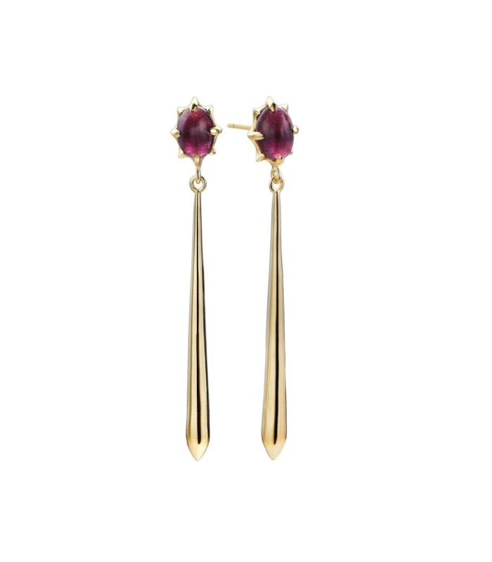 PENDIENTES CAMPANILLA AMATISTA - 00513892