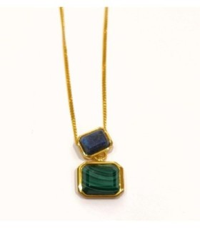 COLGANTE PALAIS ROYAL MALAQUITA Y LAPIS - 00513763