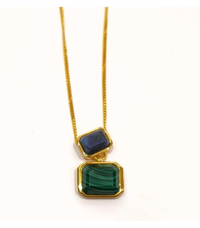 COLGANTE PALAIS ROYAL MALAQUITA Y LAPIS - 00513763
