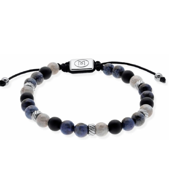 Pulsera de Caballero con Ónix y Dumortierita - 91220UN