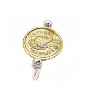 Anillo medalla del Apóstol en plata y bronce | Silver and Bronze Apostle Medal Ring