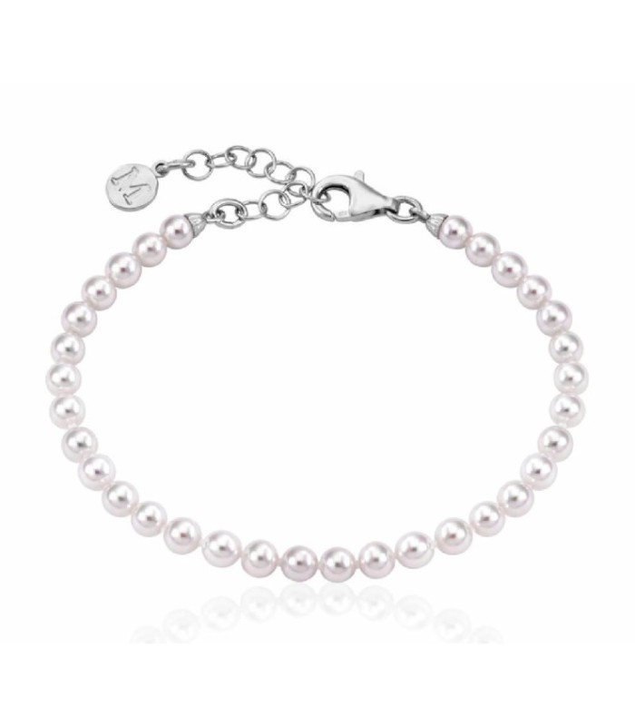 Majorica Pulsera Ballet Perlas 4 mm - 04253.01.2.B16.550.1