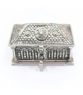 Caja urna del Apóstol Santiago en plata | Silver 925 urn St. James box