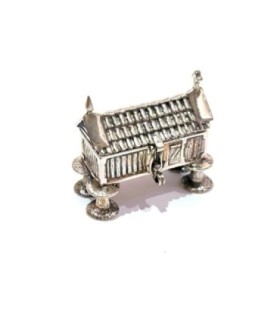 Cajita hórreo gallego | Silver 925 horreo box
