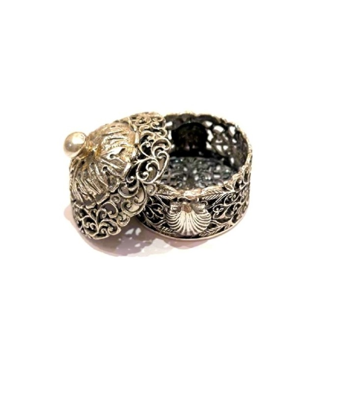 Cajita Concha de Santiago | Silver 925 shell box
