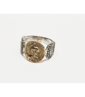 Anillo del Apóstol con conchas | Apostle Ring with Shells Silver and Bronze