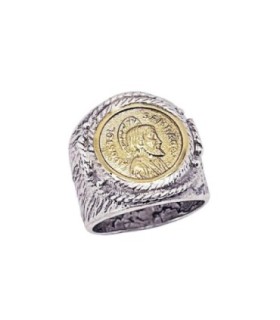 Anillo del Apóstol en plata y bronce | Silver and Bronze Apostle Ring